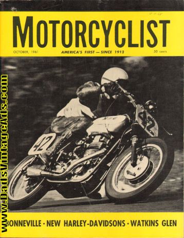Motorcyclist 1961 Cover